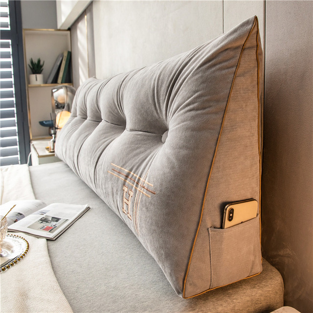 Ergonomic Wedge Pillow with Washable Cover