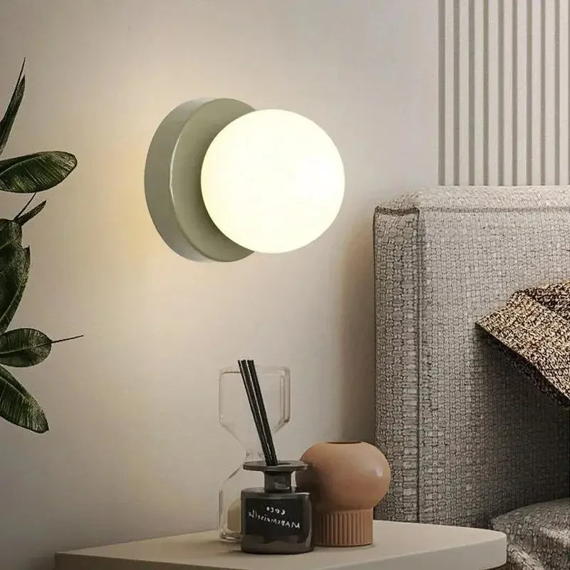 Modern LED Wall Light – Compact Downward Fixture