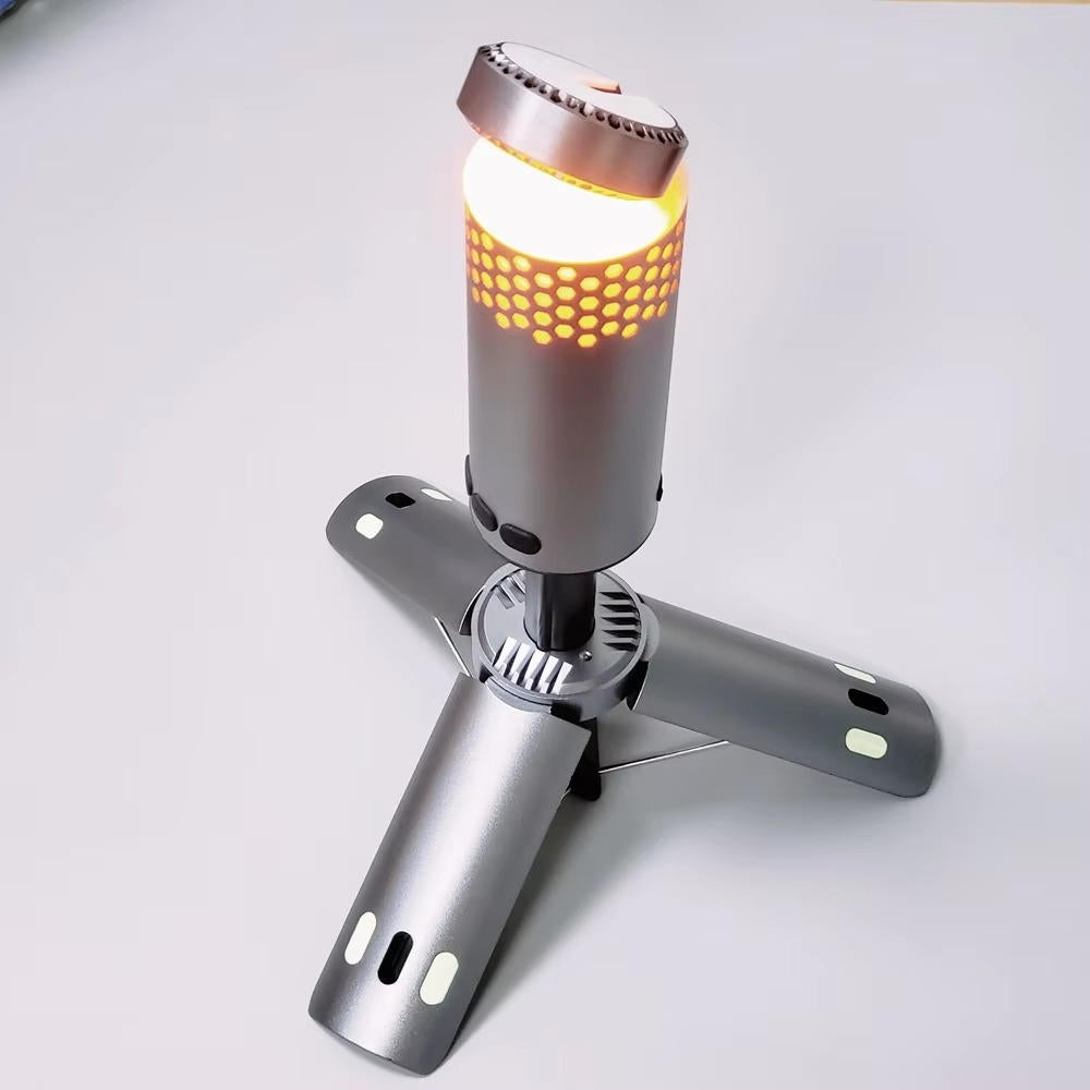 Rechargeable Telescopic Camping Light with Adjustable Brightness