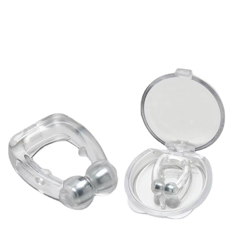 Magnetic Anti-Snoring Nose Clip for Sleep Aid