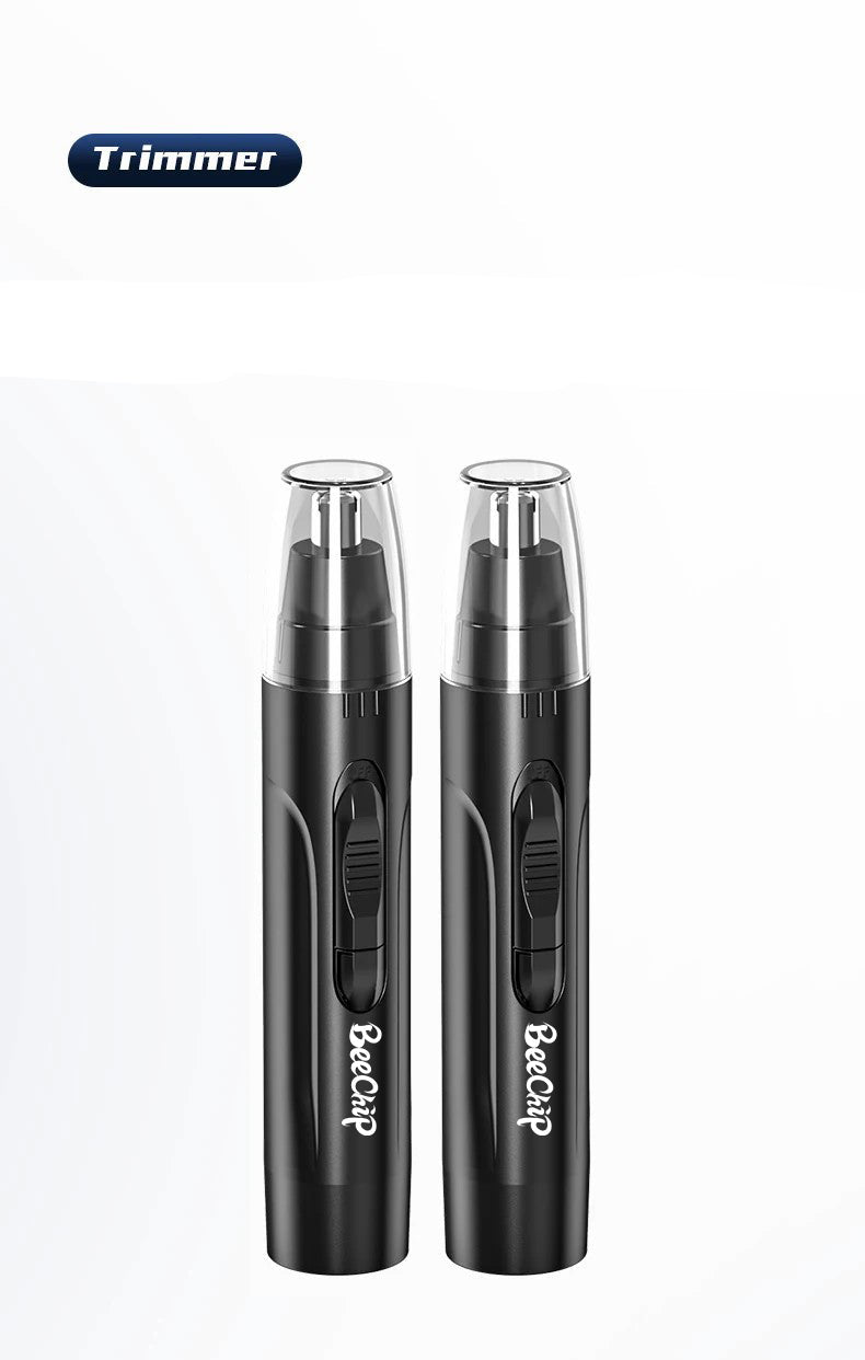 Rechargeable Nose & Ear Hair Trimmer – Pain-Free for Men & Women