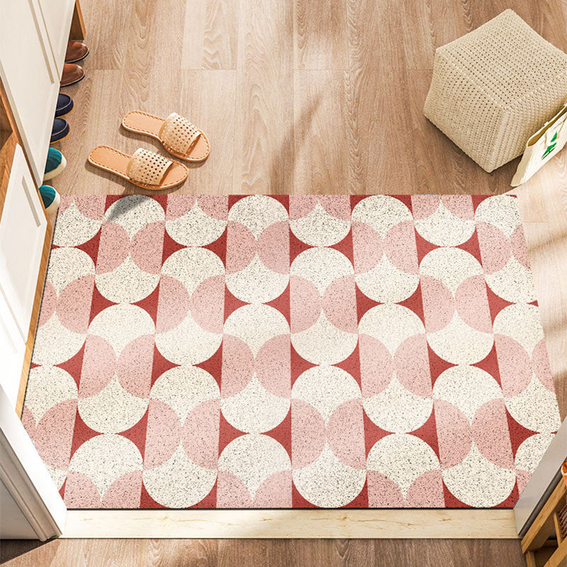 Vintage Welcome Mat with Non-Slip Backing