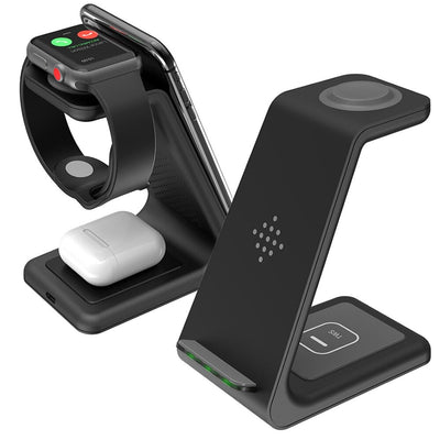 Allescharger 3-in-1 Wireless Charger – Apple & Samsung Devices