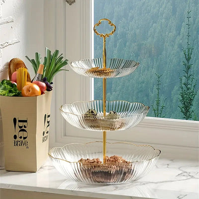 3-Tier Modern Fruit Bowl Organizer