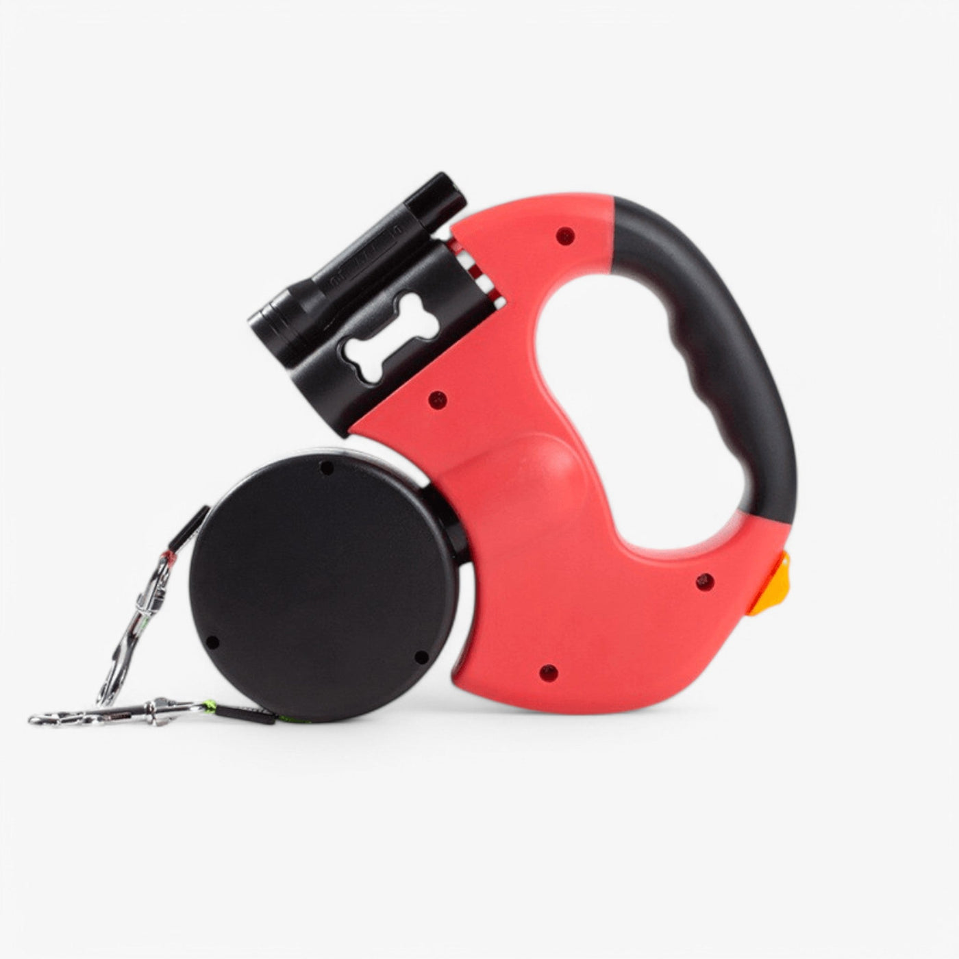 Double Dog Leash with 360° Rotating Retractable Leads