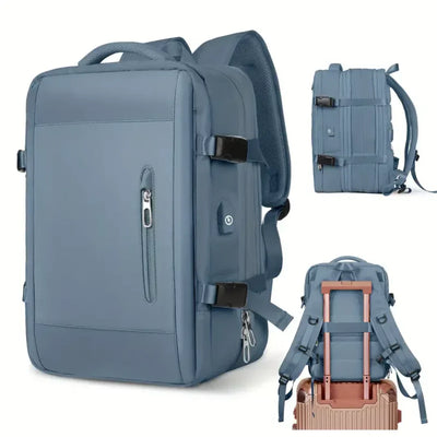 Breathable Women's Laptop Backpack with Waist Strap