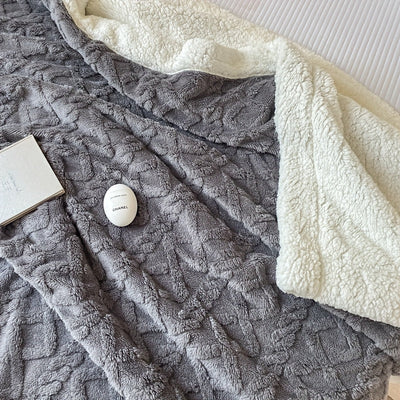 Soft Comfort Blanket for Bed, Sofa, and Travel