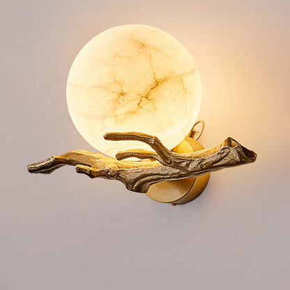 MarbleGlow - Contemporary Wall Lamp