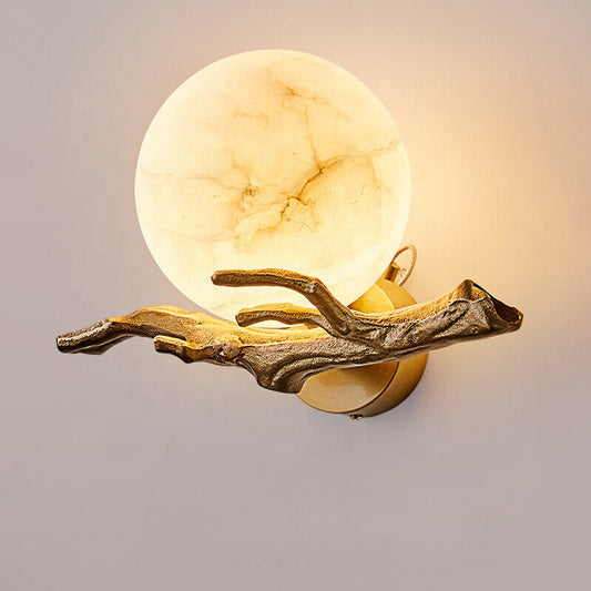 MarbleGlow - Contemporary Wall Lamp