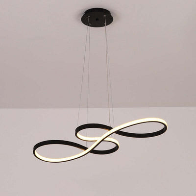 Musical Note LED Pendant Light – Modern Acrylic Ceiling Lamp