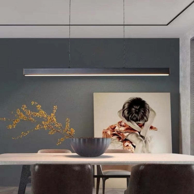 Industrial LED Pendant Light with Metal & Acrylic