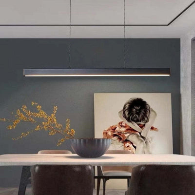 Industrial LED Pendant Light with Metal & Acrylic
