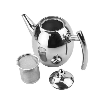 Stainless Steel Teapot with Infuser 1.5L