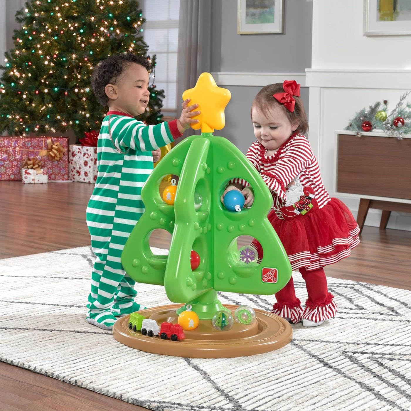 Educational Toddler Christmas Tree Toy with Ornaments