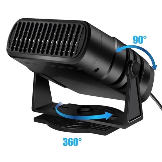 12V Car Heater and Cooling Fan for Fast Defrosting