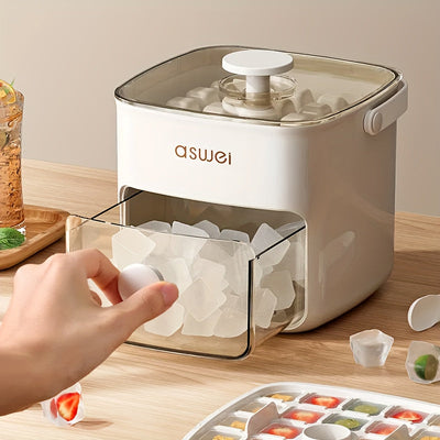 Countertop Ice Maker for Cubes and Spheres