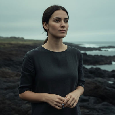 Adjustable Gold Plated Open Spiral Ring for Women