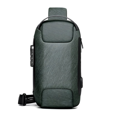 Anti-Theft Waterproof USB Backpack for Men with Charging