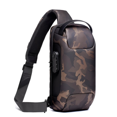 Anti-Theft Waterproof USB Backpack for Men with Charging