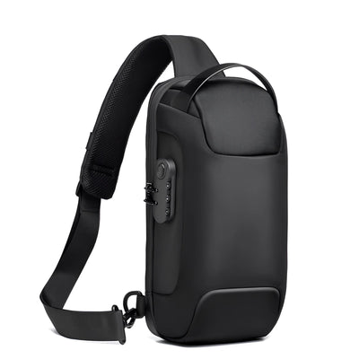 Anti-Theft Waterproof USB Backpack for Men with Charging