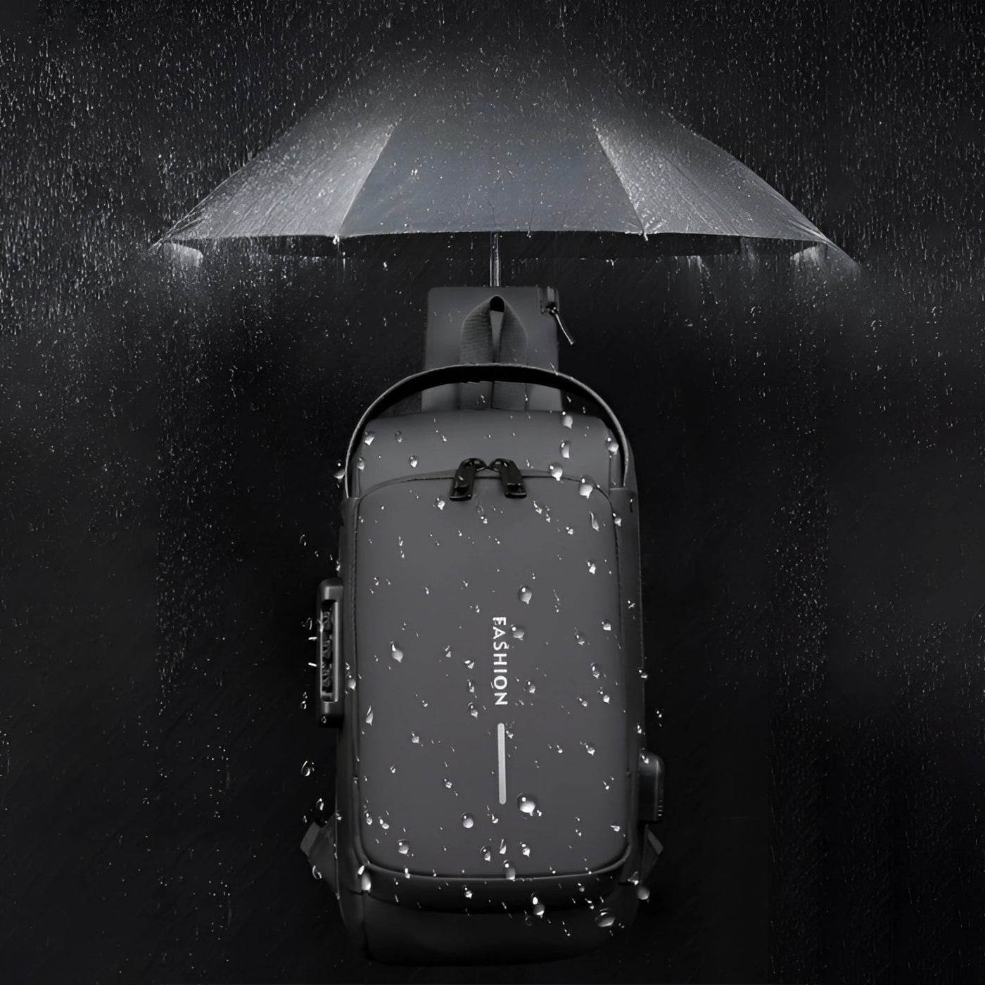 Anti-Theft Waterproof USB Backpack for Men with Charging