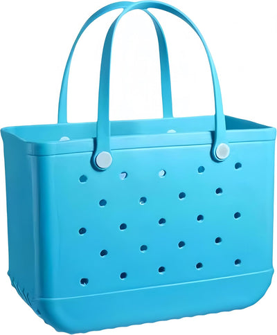 Washable EVA Beach Tote Bag with Vent Holes and Large Capacity