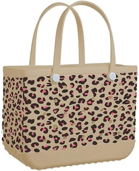 Washable EVA Beach Tote Bag with Vent Holes and Large Capacity