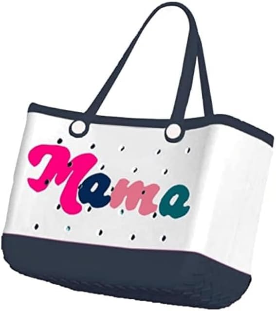 Washable EVA Beach Tote Bag with Vent Holes and Large Capacity