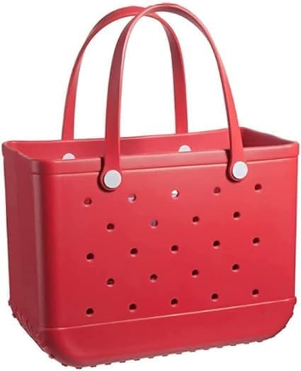 Washable EVA Beach Tote Bag with Vent Holes and Large Capacity