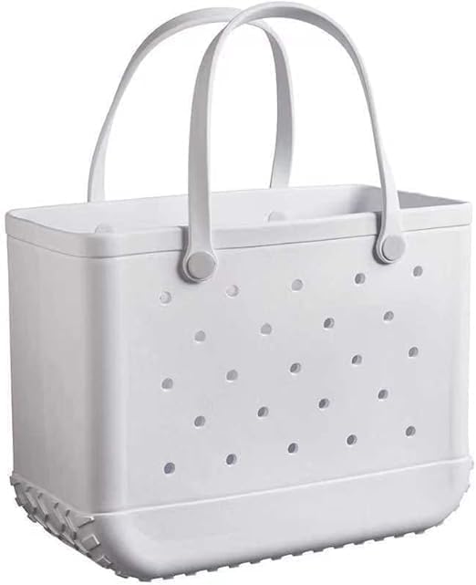 Washable EVA Beach Tote Bag with Vent Holes and Large Capacity