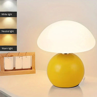 Blush Cloud Ceramic LED Table Lamp