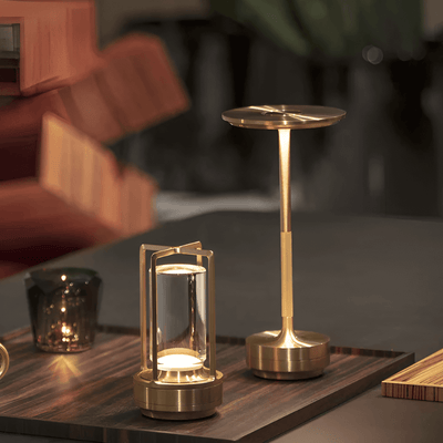 AmiGlow Rechargeable Wireless LED Table Lamp