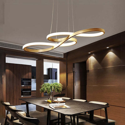 Musical Note LED Pendant Light – Modern Acrylic Ceiling Lamp