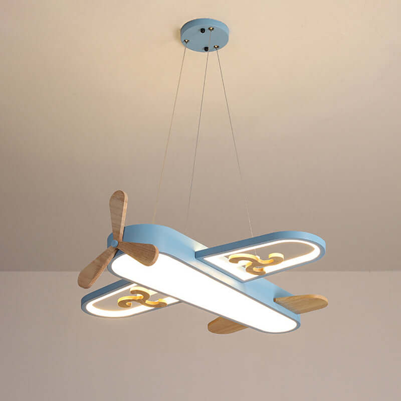 LED Airplane Ceiling Light for Kids Room with Remote
