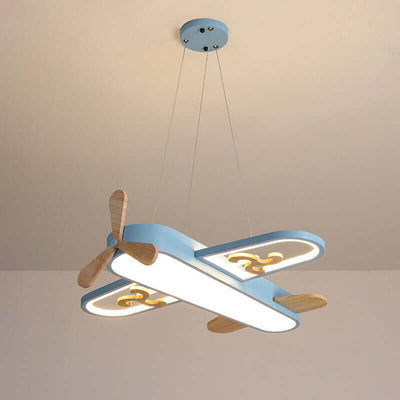 LED Airplane Ceiling Light for Kids Room with Remote