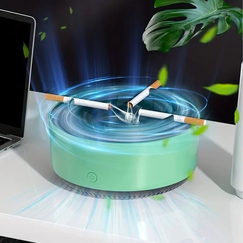 Electronic Smokeless Ashtray with Air Filter