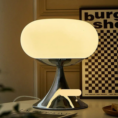 Antique Apple Table Lamp with Vintage Bauhaus Design