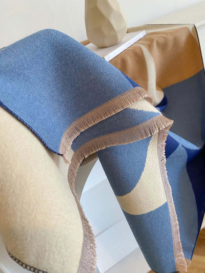 Women’s Reversible Winter Scarf – Soft & Warm Wrap