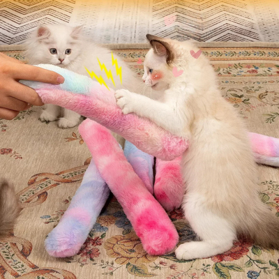 Catnip Plush Cushion Toy for Playful Cats