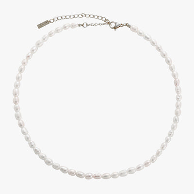 Amélie Freshwater Pearl Choker Necklace with 18K Gold Coating