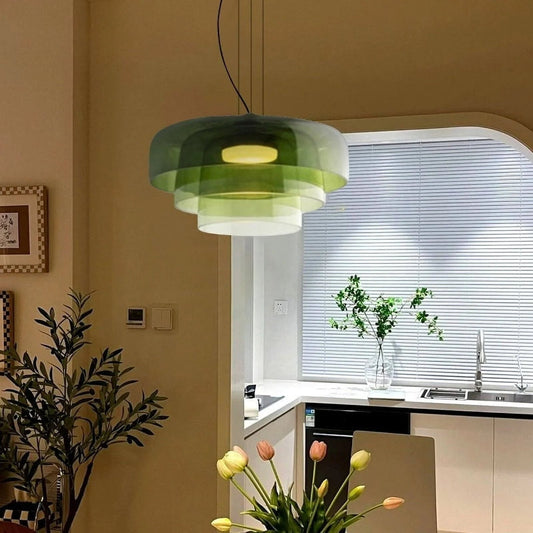 Glass Ceiling Lamp Design