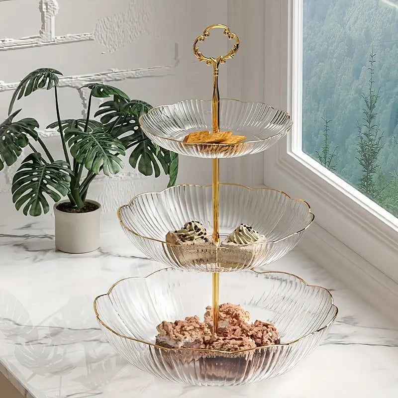 3-Tier Modern Fruit Bowl Organizer