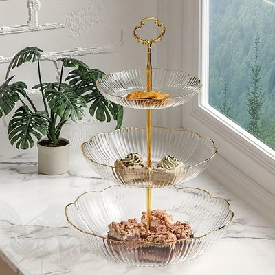 3-Tier Modern Fruit Bowl Organizer