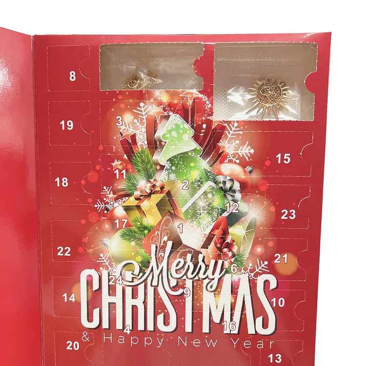 24-Day Gold & Silver Jewelry Advent Calendar
