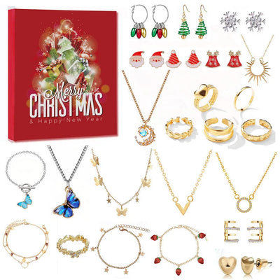 24-Day Gold & Silver Jewelry Advent Calendar