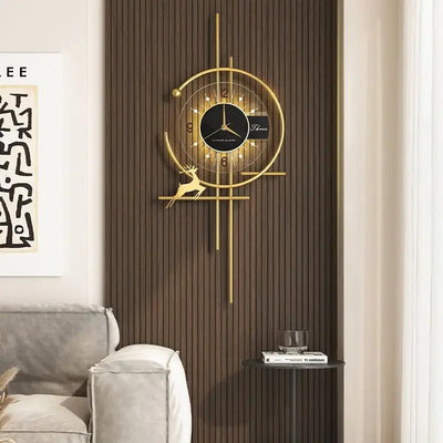 Modern Wall Clock – Silent Quartz Design
