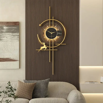 Modern Wall Clock – Silent Quartz Design