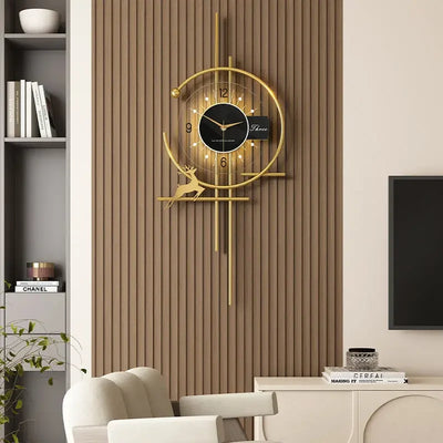 Modern Wall Clock – Silent Quartz Design