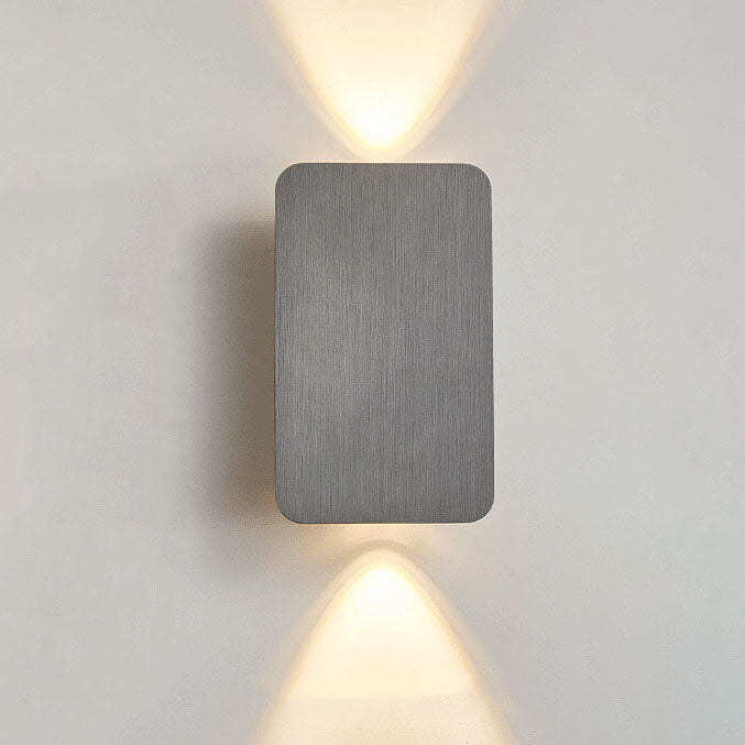 Nordic Minimalist Aluminum Rectangular LED Wall Sconce
