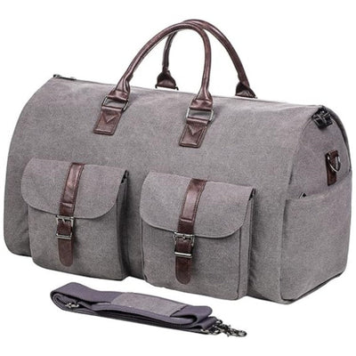 TravelLux Leather Travel Suitcase for Stylish Getaways